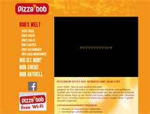 Tablet Screenshot of pizzabob.de